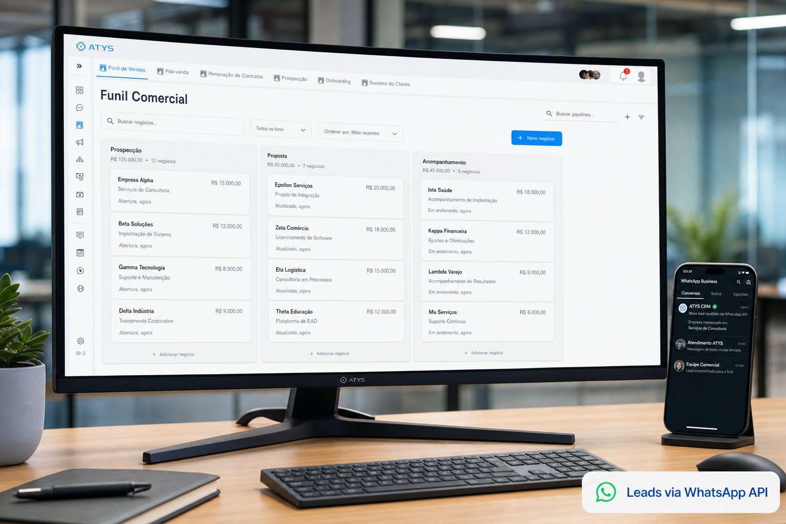 Como integrar um CRM ao WhatsApp: O passo definitivo para organizar suas vendas