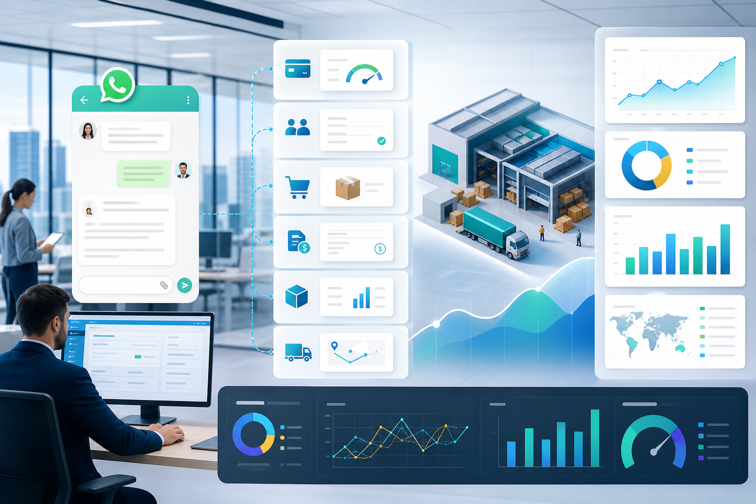 Como o CRM integrado à Omie otimiza a operação de grandes empresas