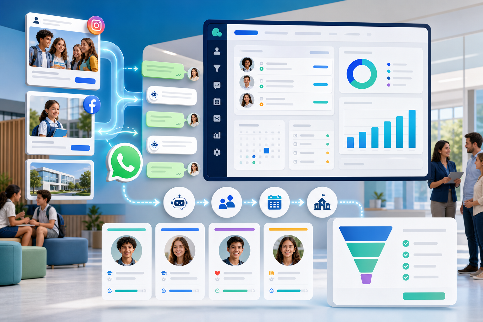 Como aumentar a captação de alunos usando o WhatsApp Marketing