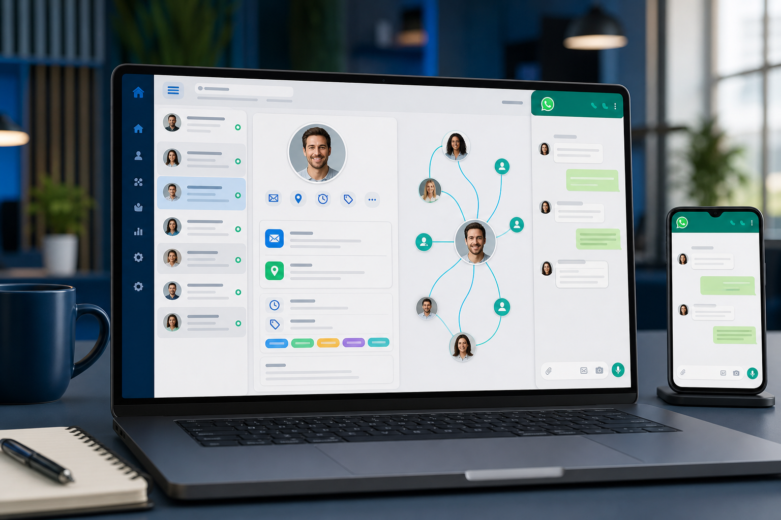 CRM de contatos: Como organizar e segmentar sua base no WhatsApp
