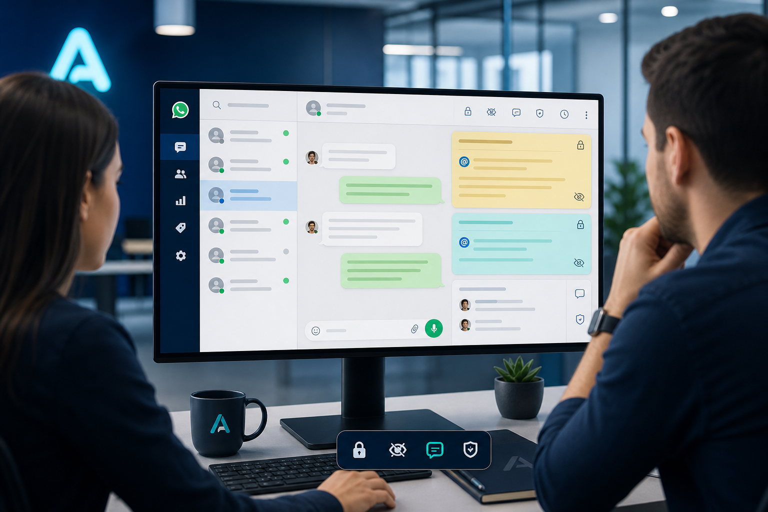 Notas internas no WhatsApp: Como colaborar com sua equipe em segredo
