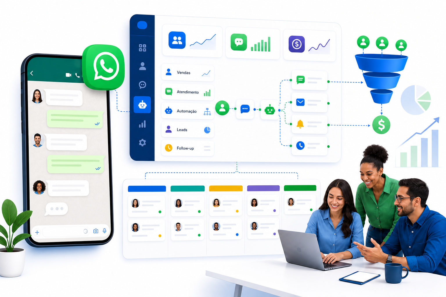 Como enviar mensagens automáticas no WhatsApp e escalar suas vendas