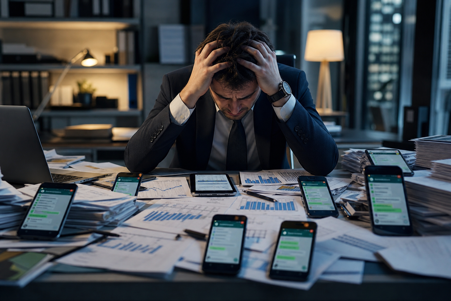O Custo Invisível do Caos: Por que o WhatsApp pessoal está afastando seus clientes?