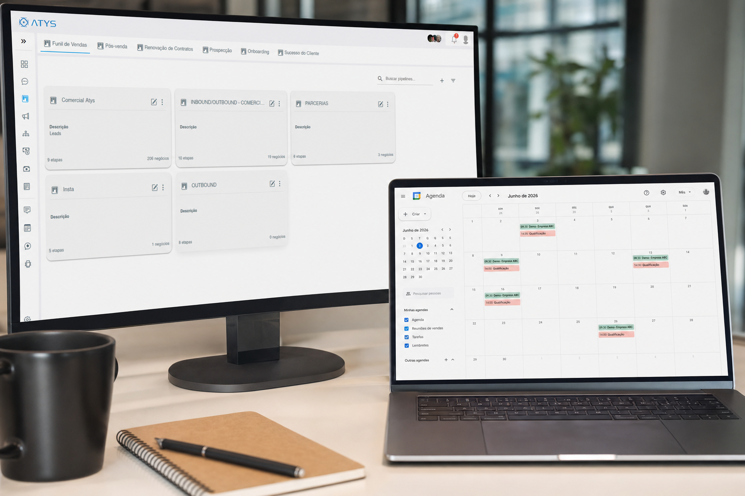 Como integrar o Google Calendar ao CRM e eliminar conflitos de agenda